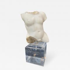 Italian Half Bust Woman Sculpture 1950s - 2352407