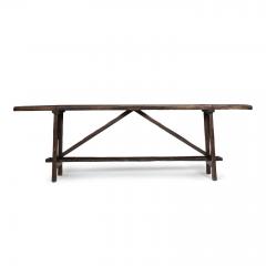 Italian Hand Carved Walnut Console - 4164008