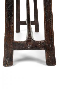 Italian Hand Carved Walnut Console - 4164014