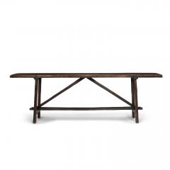 Italian Hand Carved Walnut Console - 4164015