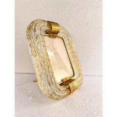 Italian Hand Made Picture Frame Gold Murano Glass - 4303130