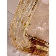 Italian Hand Made Picture Frame Gold Murano Glass - 4303134