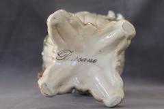 Italian Hand Painted Ceramic Vase by Bassano - 3519779