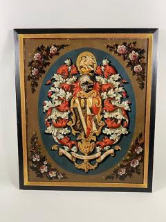 Italian Heraldic Crest 18th Century - 4613514