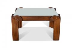 Italian Hollywood Regency Coffee Table with Mirror Top - 543306