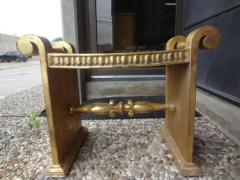 Italian Hollywood Regency Giltwood Bench - 3700174