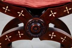 Italian Inlaid Folding Chair - 2871773