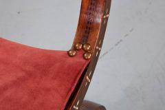 Italian Inlaid Folding Chair - 2871780