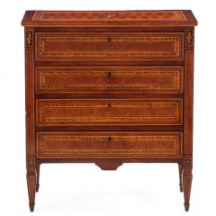 Italian Inlaid Four Drawer Commode C 1920 - 4731098