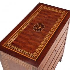 Italian Inlaid Four Drawer Commode C 1920 - 4731100