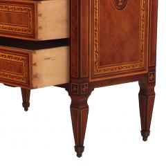 Italian Inlaid Four Drawer Commode C 1920 - 4731103