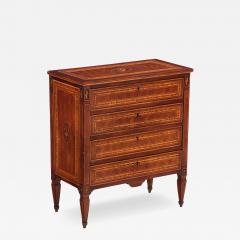 Italian Inlaid Four Drawer Commode C 1920 - 4731181