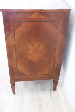 Italian Inlaid Walnut Louis XVI Style Chest of Drawers - 3525384