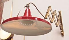 Italian Lacquered Metal Wall Light - 543574