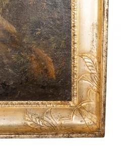 Italian Landscape Oil On Canvas - 4138697