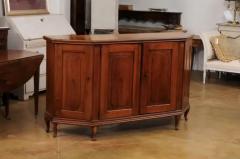 Italian Late 18th Century Cherry Sideboard with Four Doors and Canted Sides - 3538538