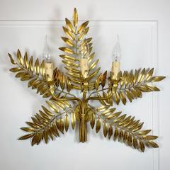 Italian Laurel Leaf Wall Light 1950s - 3098118