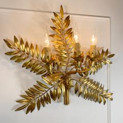 Italian Laurel Leaf Wall Light 1950s - 3098122