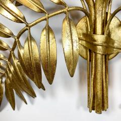 Italian Laurel Leaf Wall Light 1950s - 3098124