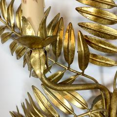 Italian Laurel Leaf Wall Light 1950s - 3098125