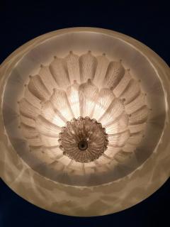 Italian Leaves Murano Glass Ceiling Light or Flush Mount - 2865506