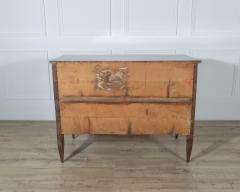 Italian Louis XVI Lombard Chest of Drawers in Cherry and Marquetry - 4381154