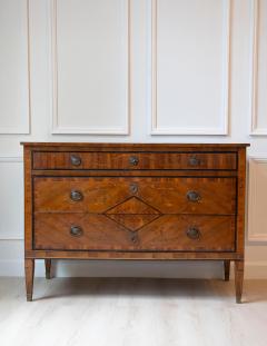 Italian Louis XVI Walnut Marquetry Chest Late 18th Century - 4451650