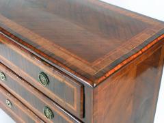 Italian Louis XVI chest of drawers with various woods inlays  - 2416142