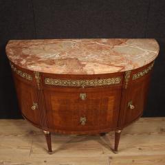 Italian Louis XVI style half moon commode - 4266787