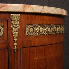 Italian Louis XVI style half moon commode - 4266788