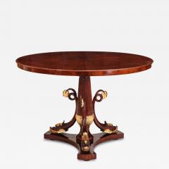 Italian Mahogany and Parcel Gilt Centre Table - 3944558