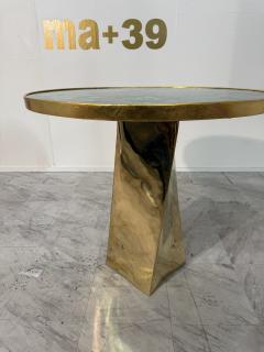 Italian Malachite and Bronze Table by Fonderia Artistica Ruocco 1990s - 4221157