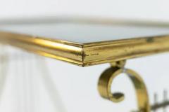 Italian Manufacture Brass Coffee Table - 3652391