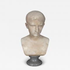 Italian Marble Bust of Caesar Augustus - 4219078