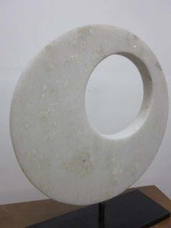 Italian Marble Sculpture on Iron Base - 2083571