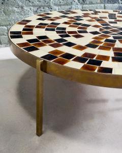 Italian Marble and Brass Coffee Table 1970 - 3363779