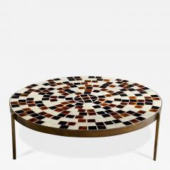 Italian Marble and Brass Coffee Table 1970 - 3371976