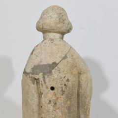 Italian Medieval Gothic Carved Stone Saint Statue - 4111887