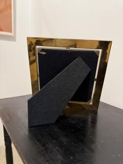 Italian Mid Century Brass Picture Frame 1970s - 4229498