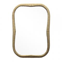 Italian Mid Century Bronze Mirror - 1544307