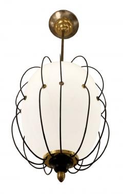 Italian Mid Century Caged Pendants - 3062186