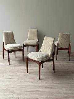Italian Mid Century Dining Chairs A Set of 4 - 4809440