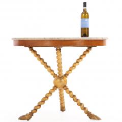 Italian Mid Century Giltwood Marble Center Table - 4636290
