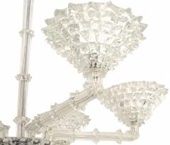 Italian Mid Century Glass Chandelier - 4630092