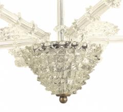 Italian Mid Century Glass Chandelier - 4630093