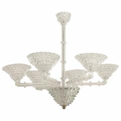 Italian Mid Century Glass Chandelier - 4645191
