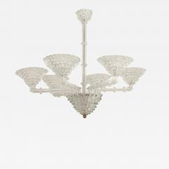 Italian Mid Century Glass Chandelier - 4645192
