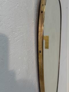 Italian Mid Century Heart Shape Wall Mirror 1950s - 4355640