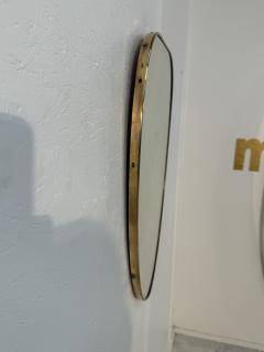Italian Mid Century Heart Shape Wall Mirror 1950s - 4355645