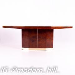 Italian Mid Century Hexagonal Pedestal Base Dining Table - 3691500